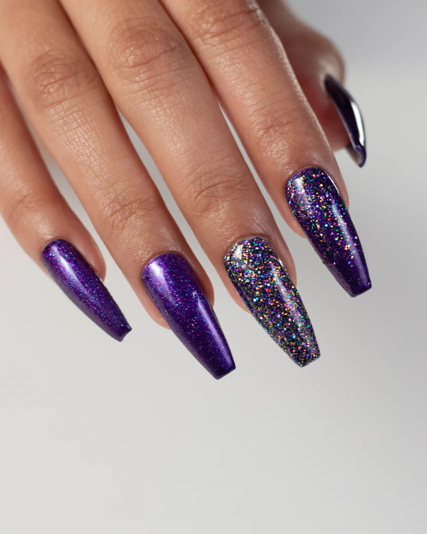 P+ Dark Secret Glitter Gel Polish
